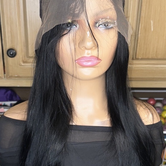 Lot 2113 ❤️New ❤️100% Human Hair 13x4 Lace Front wig 24” - Picture 6 of 9